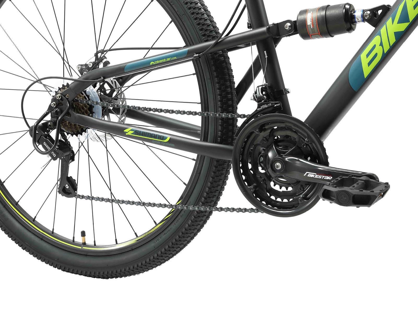 MTB Bicicleta de montaña 29", suspensión total, 21 marchas, frenos de disco 5/5