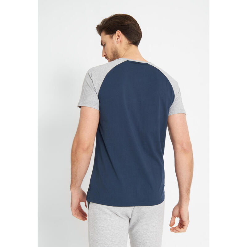 T-Shirt Rockwell blau