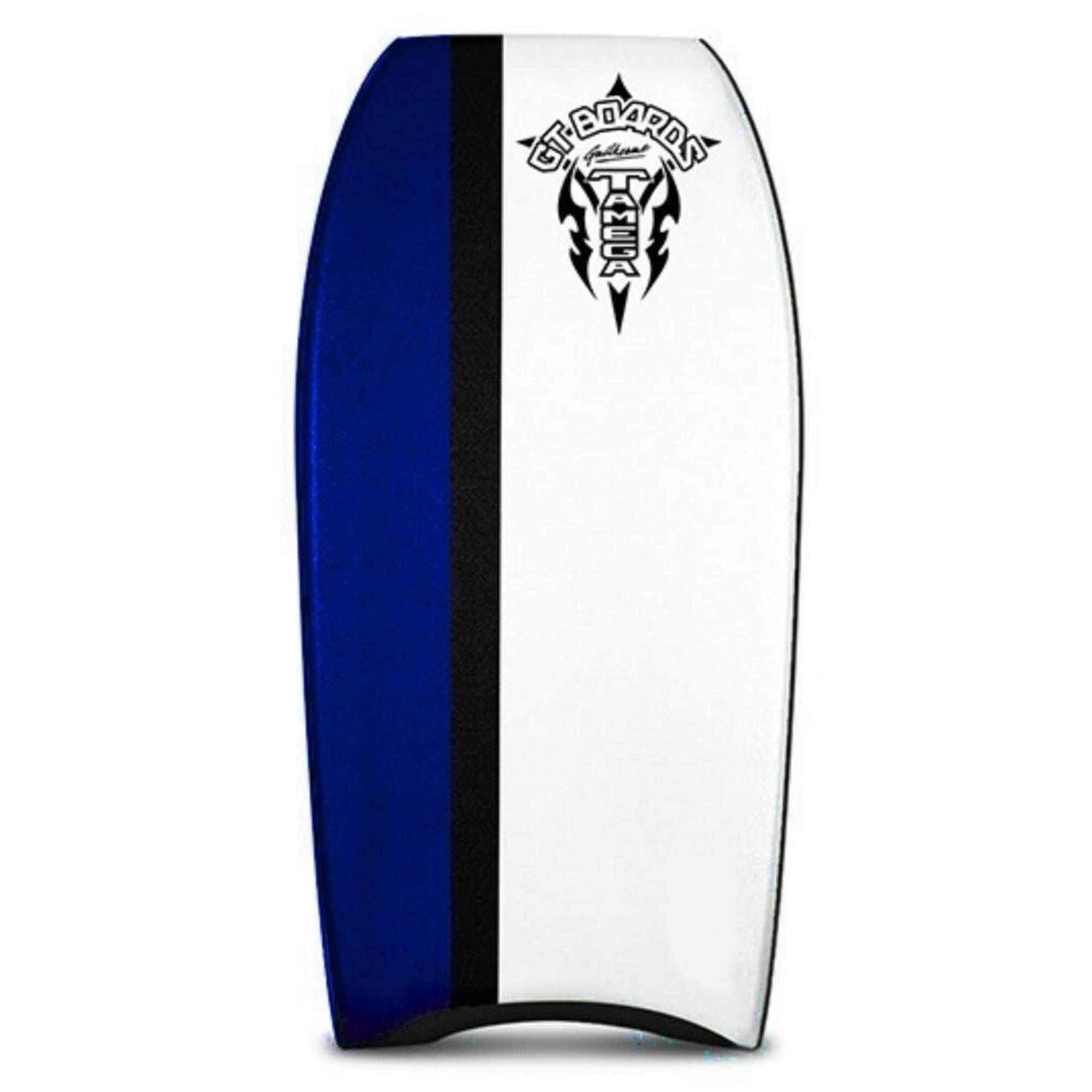 Prancha de Bodyboard GT Boards Flash D12 Azul Escuro/Preto/Branco 42