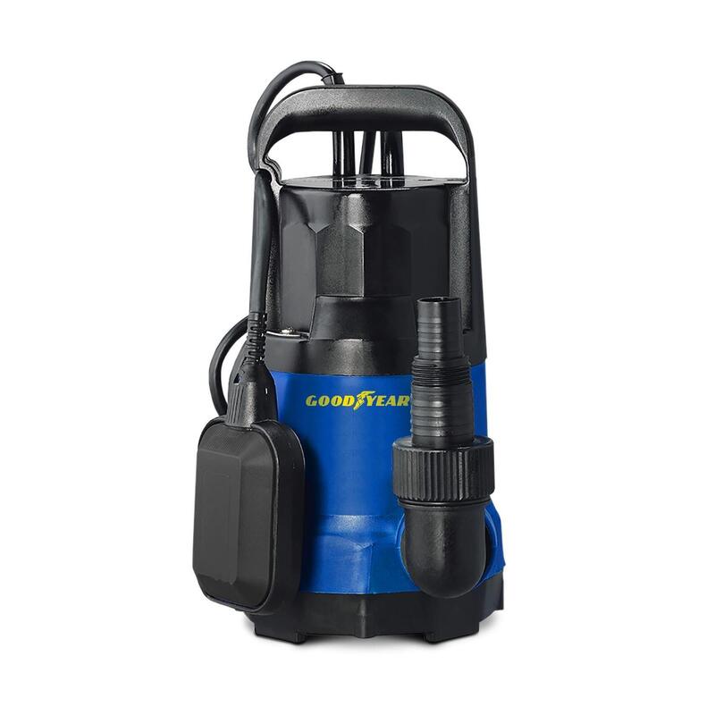 Goodyear Bomba Sumergible 550W para Piscinas. Eficiente: 8,100 litros/hora