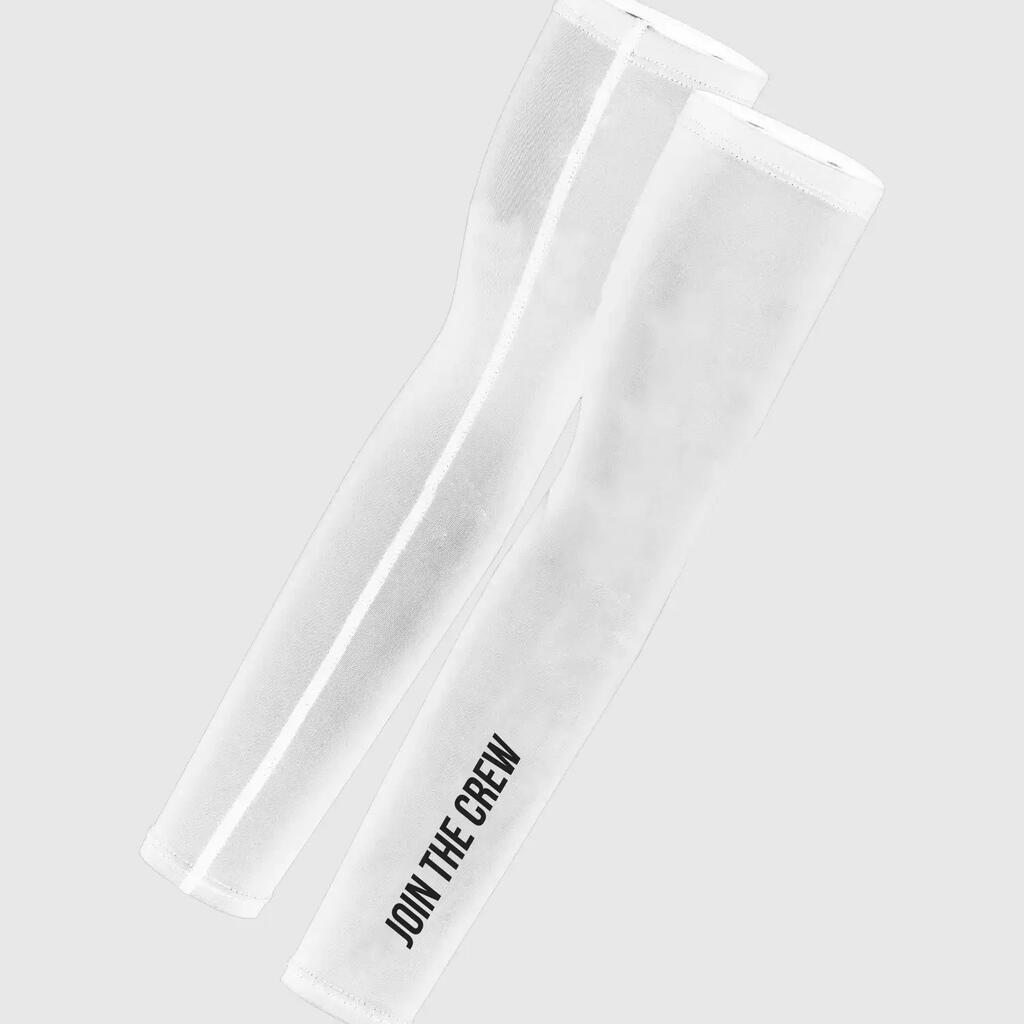 Unisex Volleyball Arm Sleeve – “Arm Sleeve” – White (S/M)
