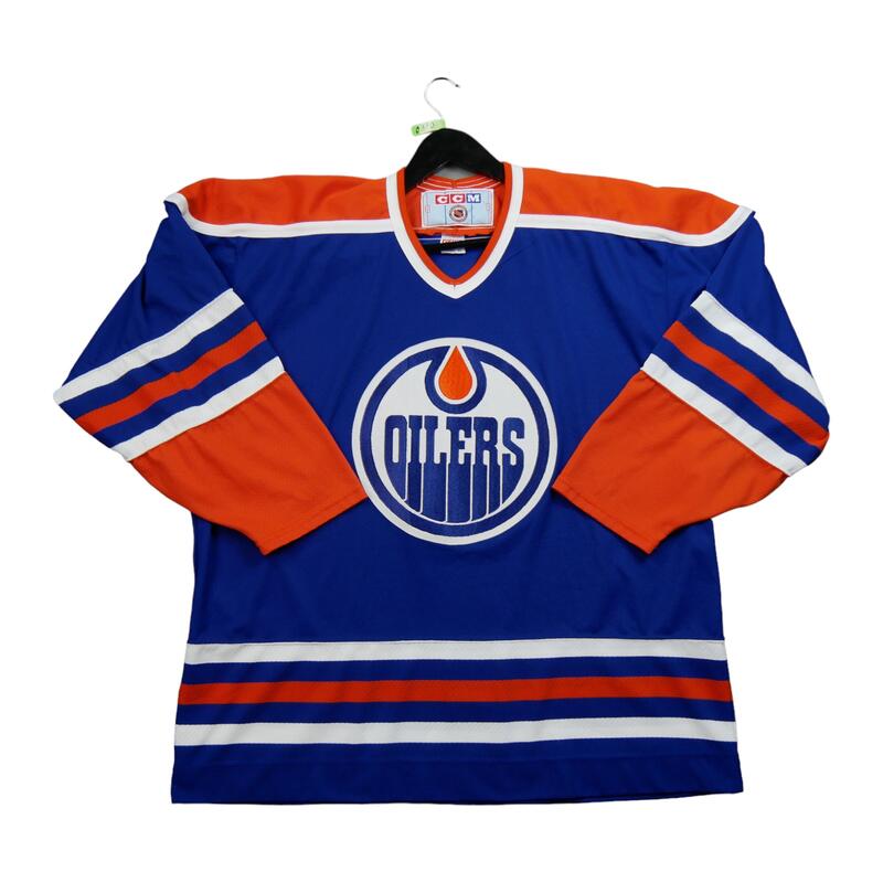 Reconditionné - Maillot CCM Edmonton Oilers NHL - État Excellent