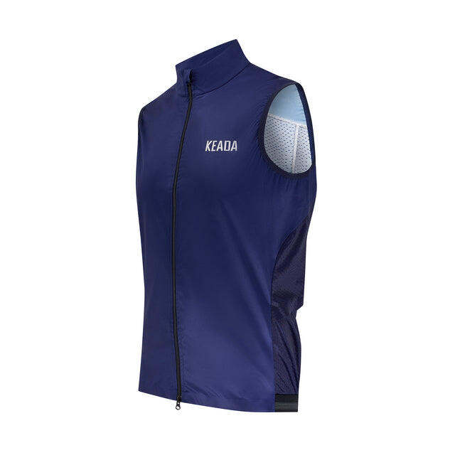 Gilet de cyclisme Essentiel pour homme - Marine