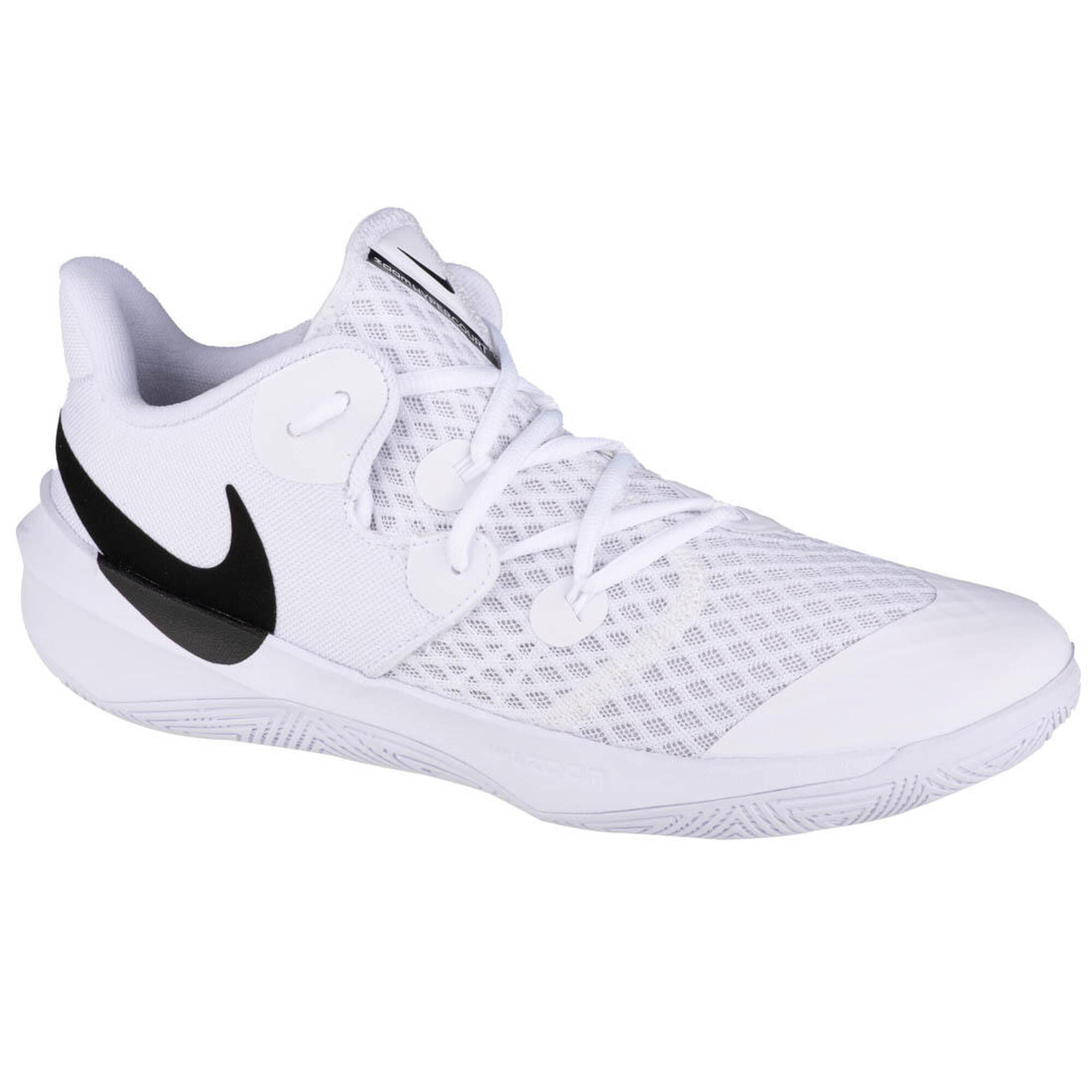 Nike - Nike Zoom Hyperspeed Court, Homme, Volleyball, Chaussures De Volleyball, Blanc - Chaussures De Sport - Blanc|noir - 47,5 - Decathlon