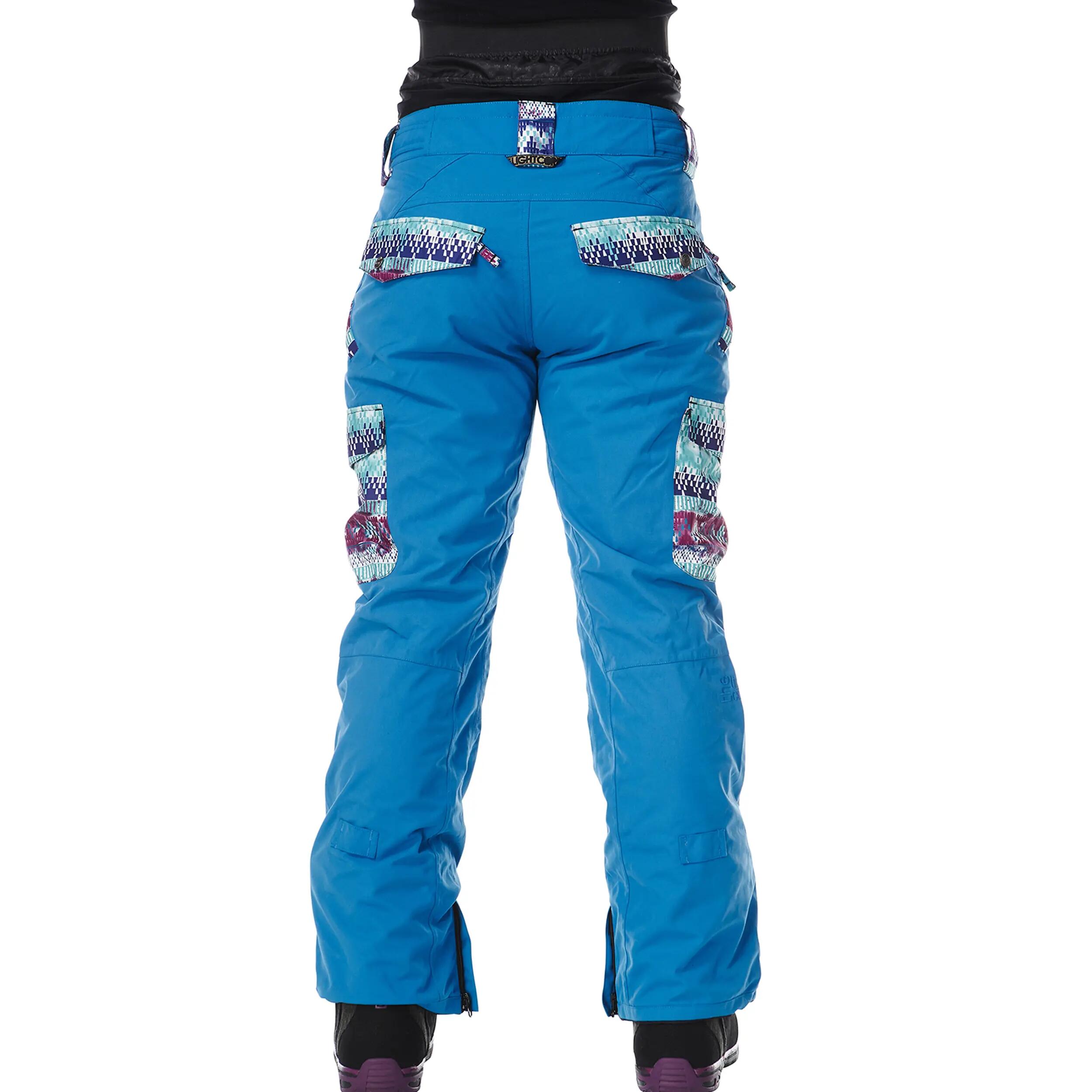 Ski-/Snowboardhose Damen - SWING EVO faience blue tipi 2/5