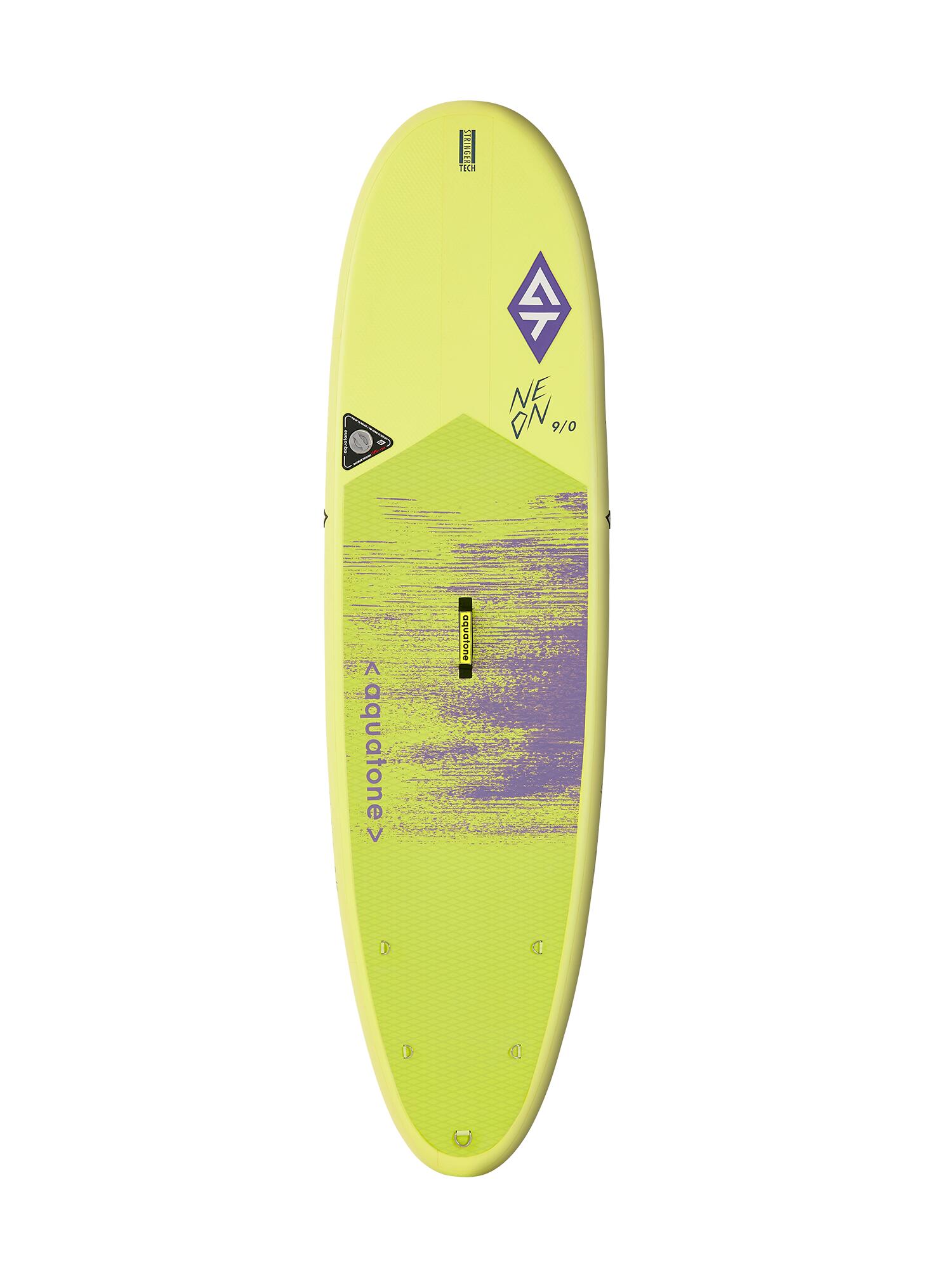 Deska Sup pompowana Aquatone Neon 9.0 - 274cm dla młodzieży 2/7