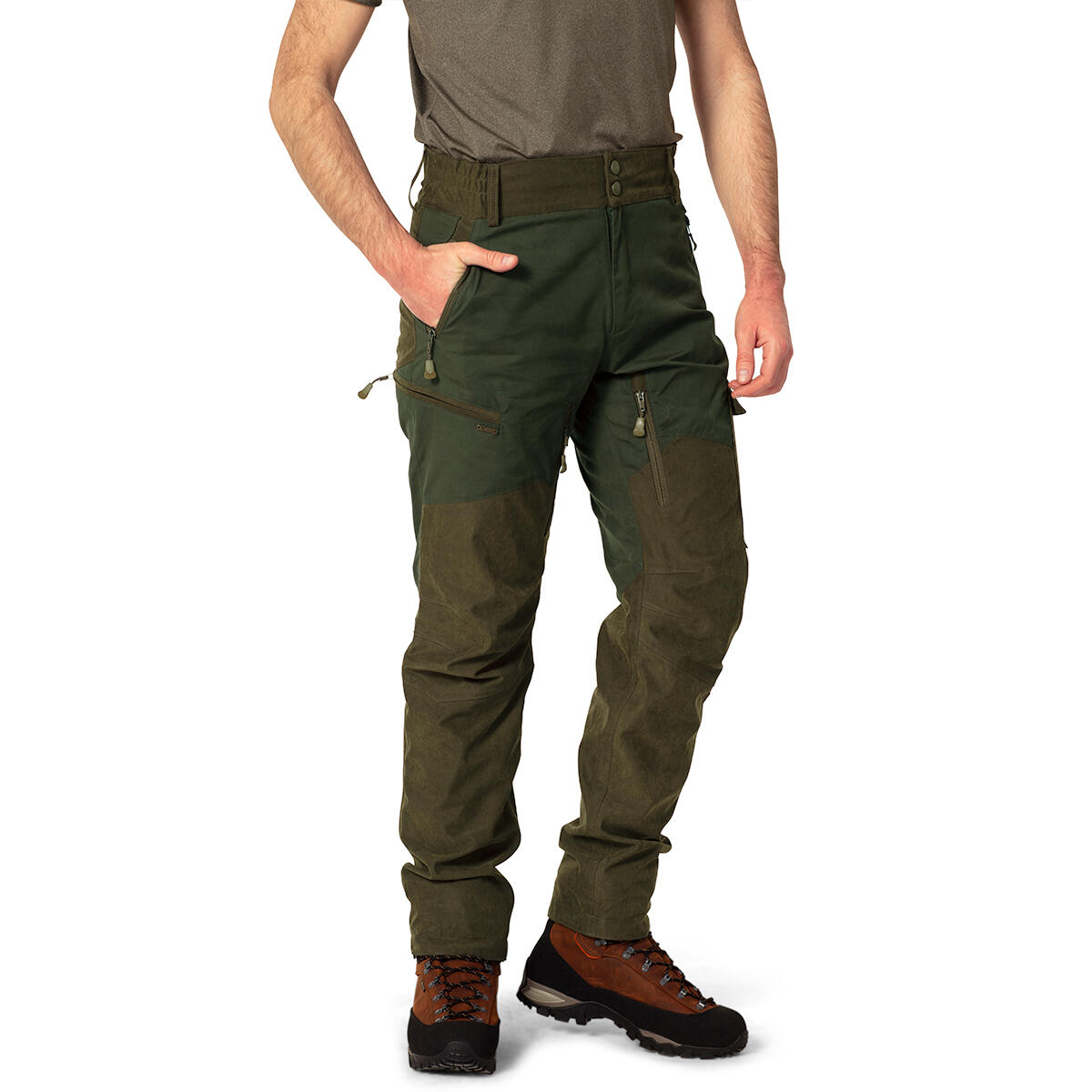 TAGART Pánské lovecké kalhoty Tagart IRON 2 Green z voděodolného materiálu