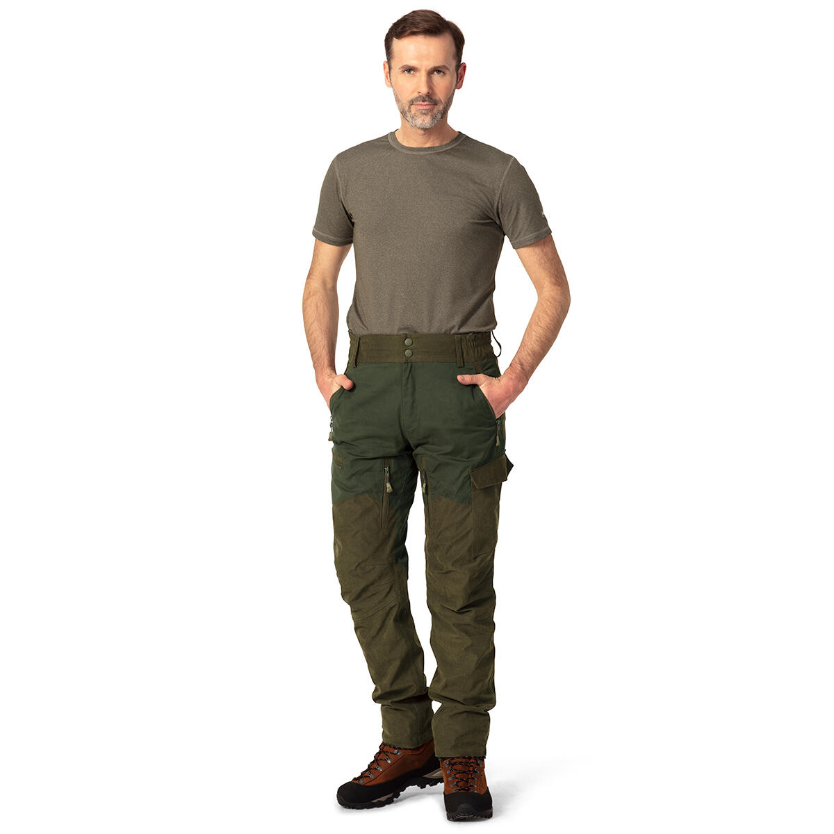 Pantalon de chasse pour homme Tagart IRON 2 en matériau imperméable 4/5