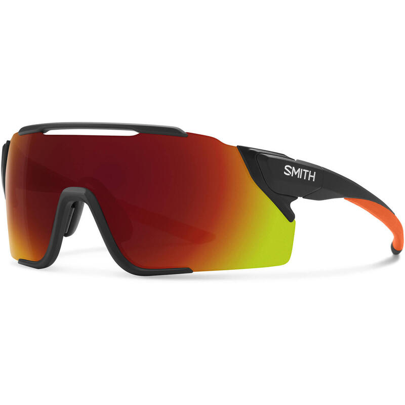 Smith Attack mag lunettes vtt noir mat cendre chr rouge mir