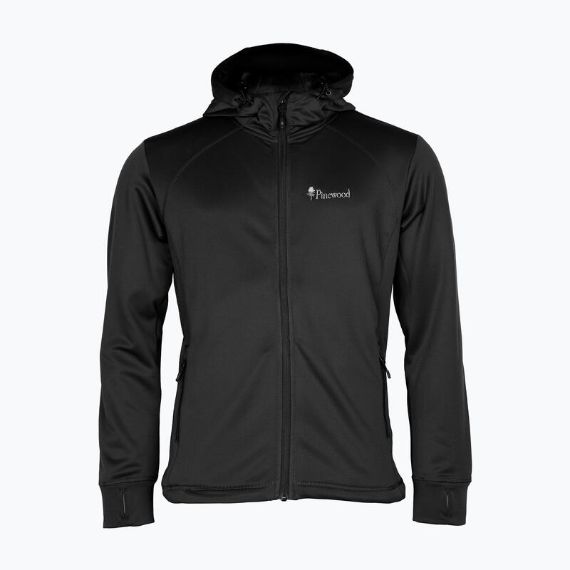 Trekkingsweatshirt heren Pinewood Finnveden met capuchon