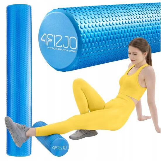 Roller do masażu z kolcami 4FIZJO CARE+ 90 cm