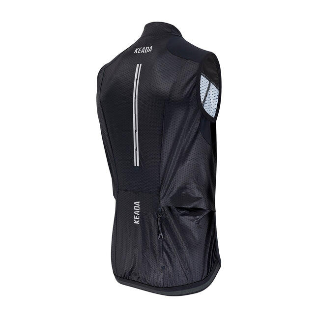 Essentieel Fiets Gilet voor Dames - Zwart