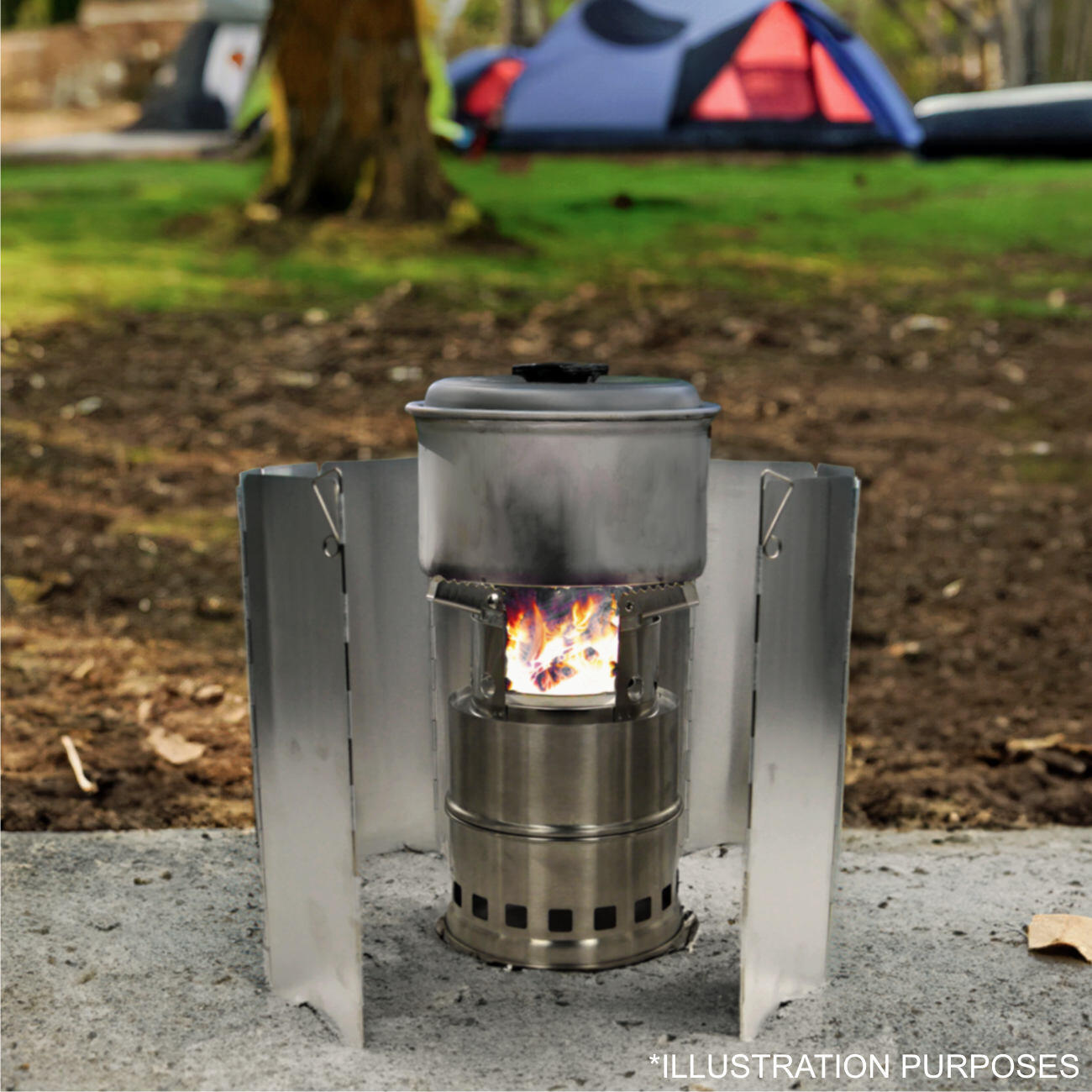 Lomo Camping Stove Windshield 2/7