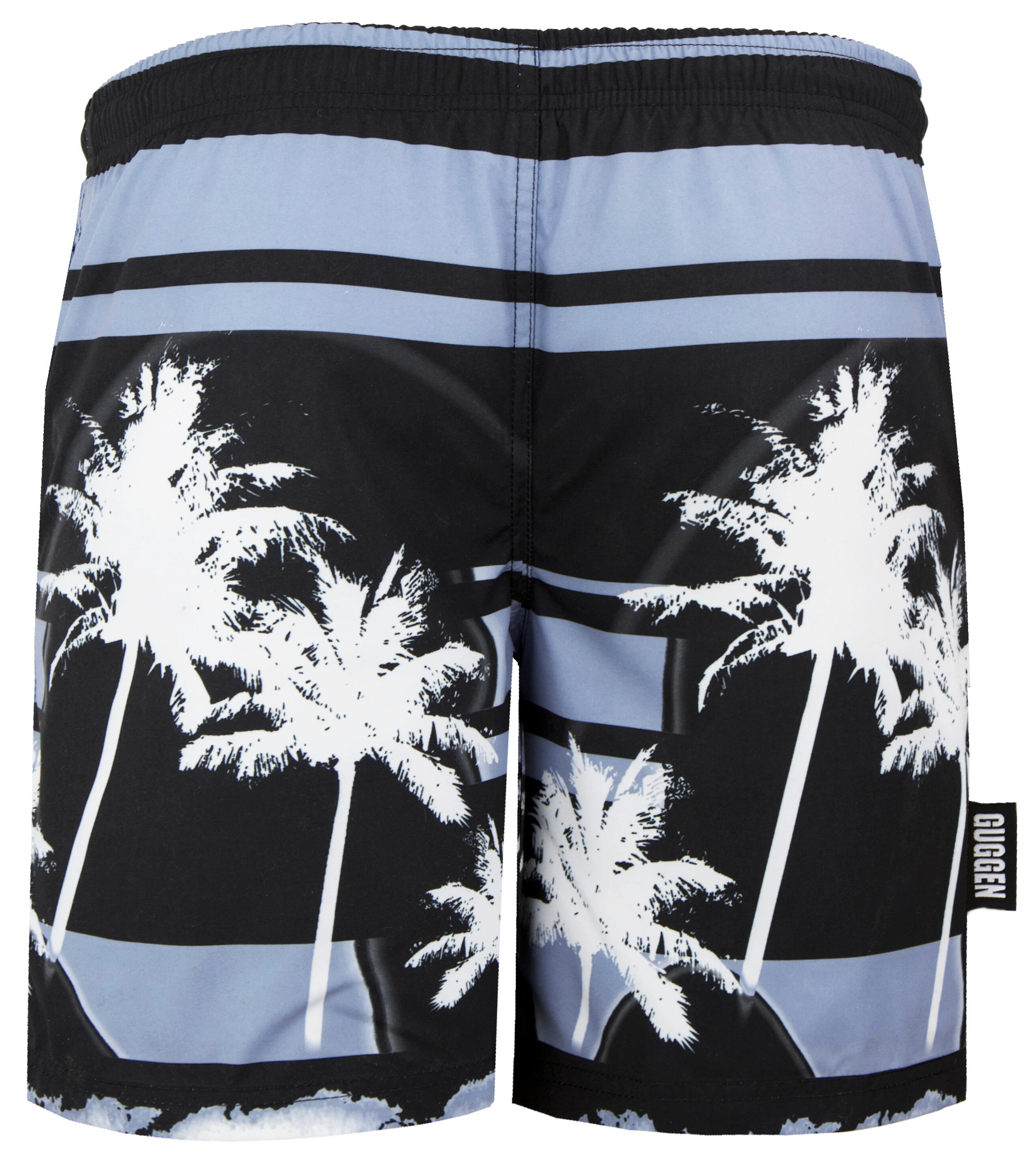 GUGGEN MOUNTAIN Heren 2148 Zwembroek Palmboom Strand *Hoge kwaliteit print* 7/7