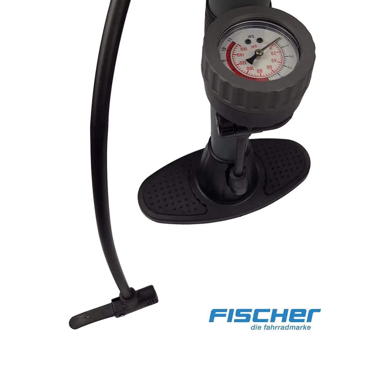 FISCHER Standpumpe mit Manometer 3/5