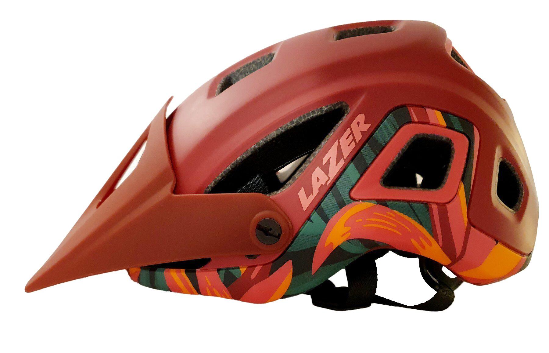 Casque VTT Lazer Impala MIPS rouge mat In-Mold 365 g 3/4