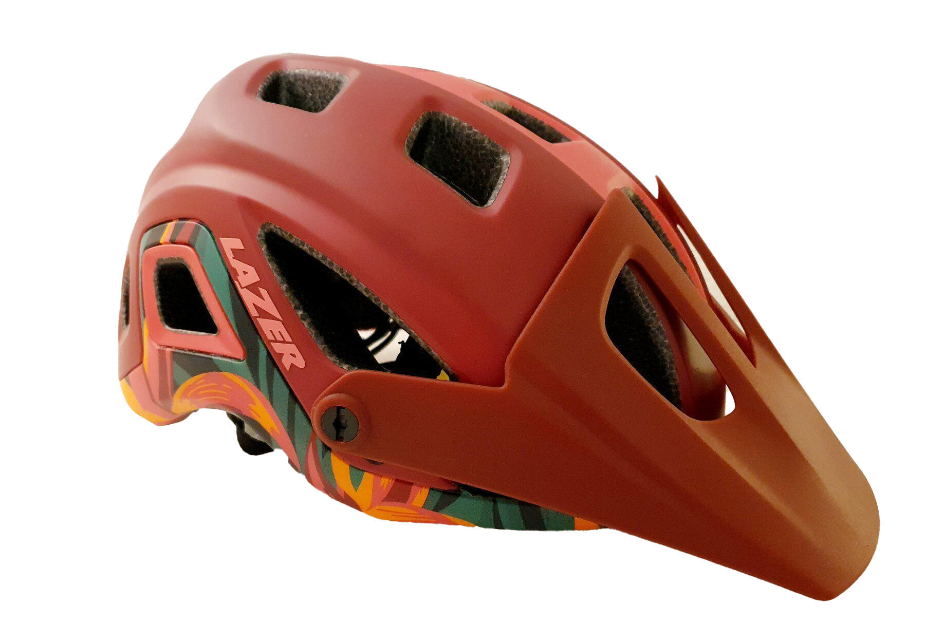 Casque VTT Lazer Impala MIPS rouge mat In-Mold 365 g 2/4