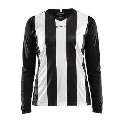 Sportshirt dames met lange mouwen craft progress stripe