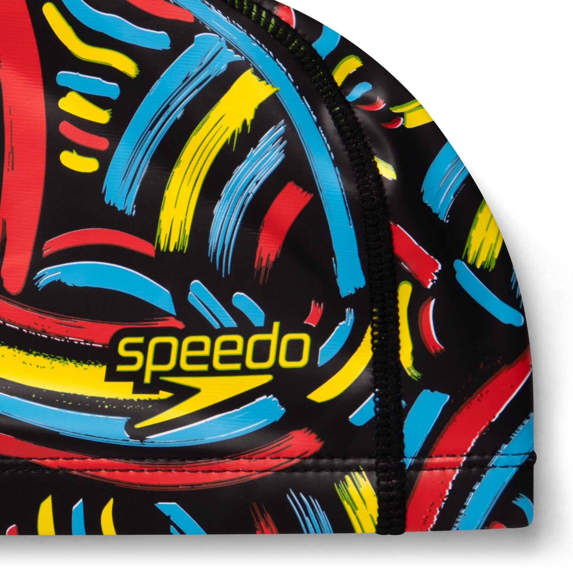 Speedo Junior Printed Pace Cap 2/4