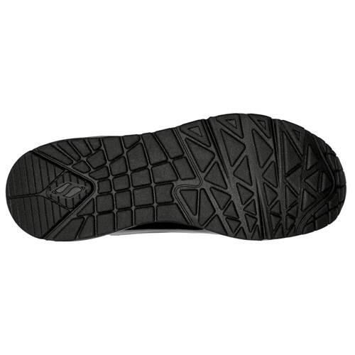 Turnschuhe Frau Skechers Verni Uno Shiny One Schwarz 5/7