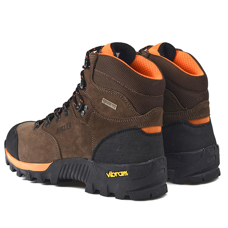 Botas de montaña y trekking Hombre Aigle Altavio Mid Gore-Tex Sepia