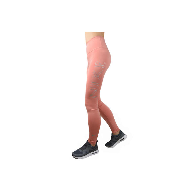 Pantaloni alergare bv4767606 uni roz damă