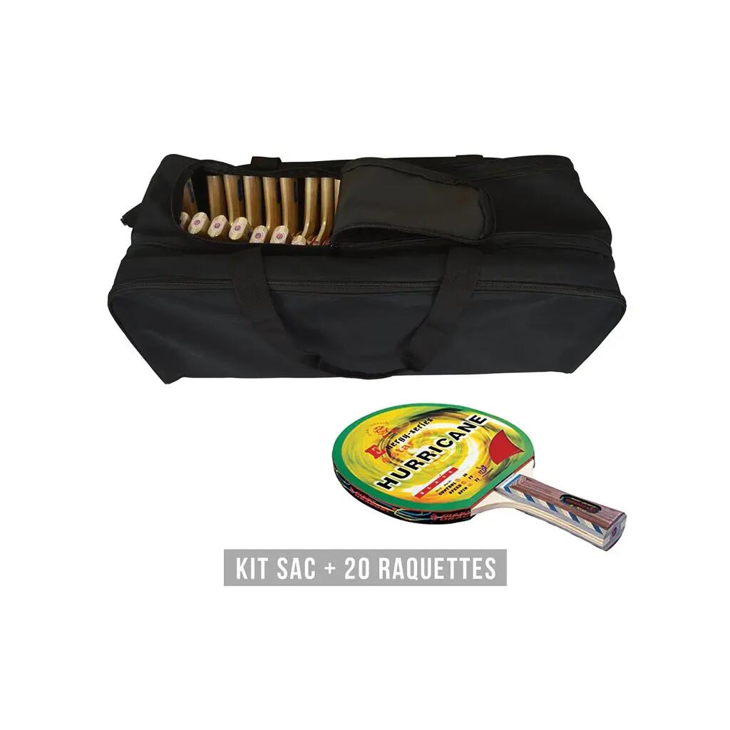 Racket kit (bag + 20 rackets) Sporti Hurricane