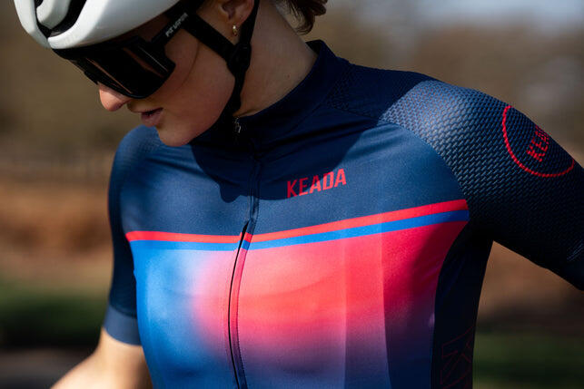 Womens  Short Sleeved Cycling Jersey - Jekyll Two 4/5