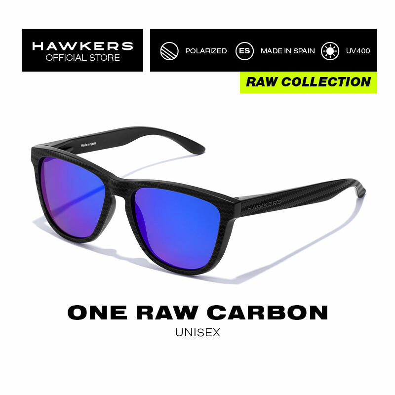 HAWKERS - Lunettes de Soleil pour Homme et Femme POLARIZED SKY ONE CARBON FIBER 2/7
