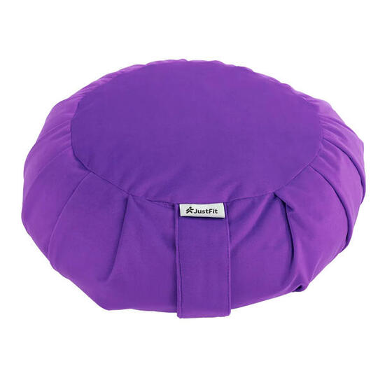 Coussin de méditation Zafu Zen en coton Ø 35cm JustFit