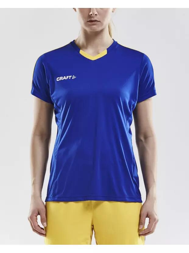Progress Jersey Contrast" dames-T-shirt Craft 2/3