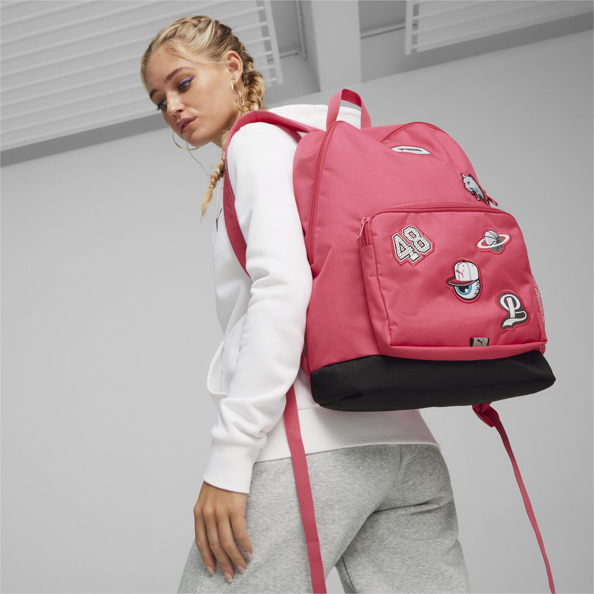 Mochila Puma Rosa Unissexo 2/6