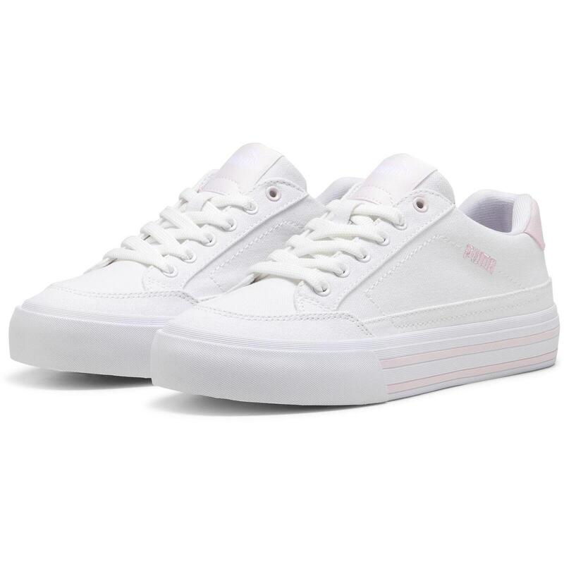 Pantofi sport femei Puma Court Classic Vulc, Alb