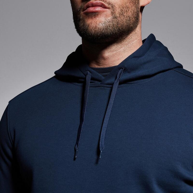 Pull Rugby - Hommes Adultes Marine