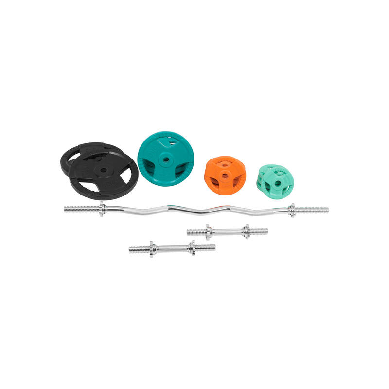 SZ-Curlset Sternverschluss Gummi Gripper 70 kg