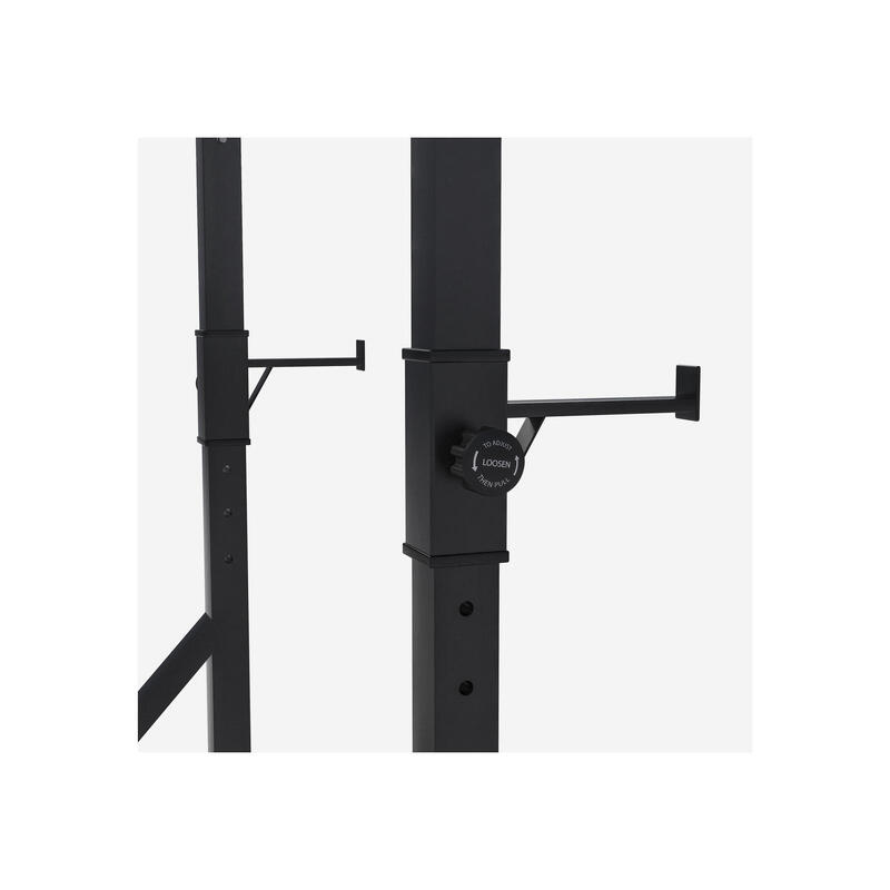 Rack Sentadillas Gorilla Sports Negro