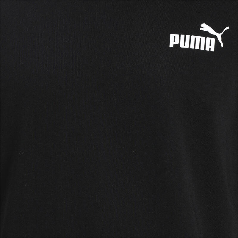 Essentials T-Shirt mit V-Ausschnitt Herren PUMA Black