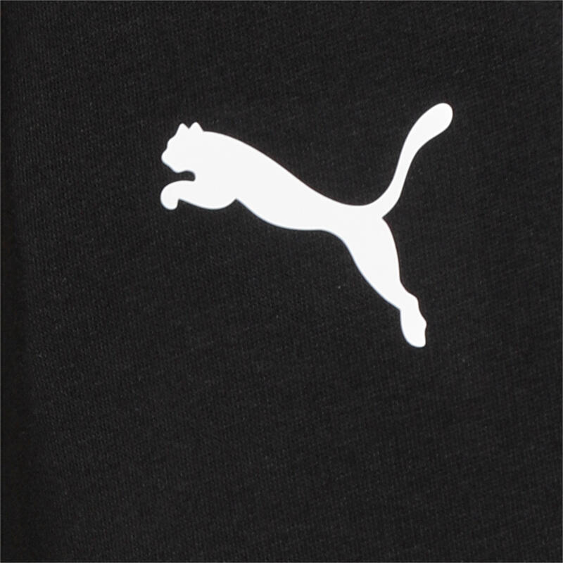 Essentials joggingbroek met logo heren PUMA Black Cat