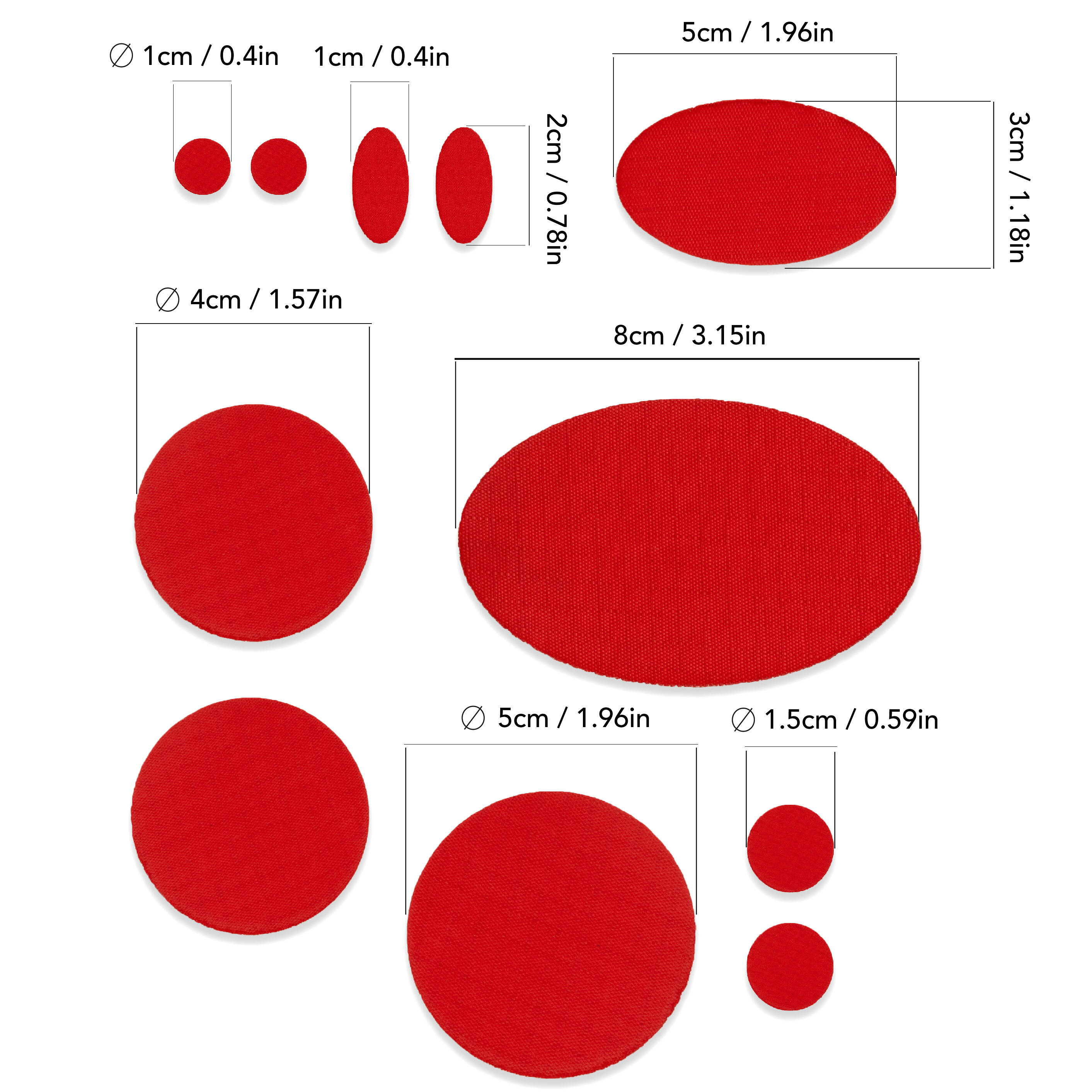 Reparatiepleisters voor donsjacks | waterdicht om gaten te repareren (rood) 2/9