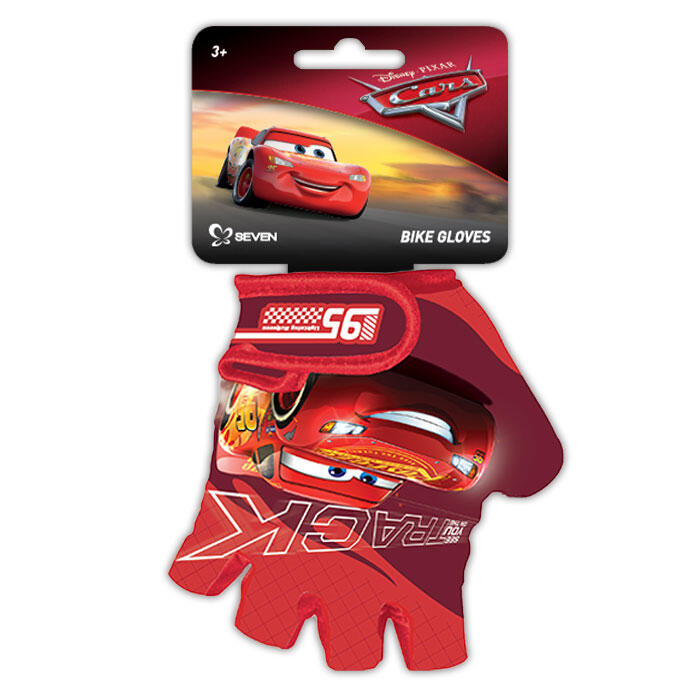 Dziecięce krótkie rękawiczki rowerowe Disney Cars