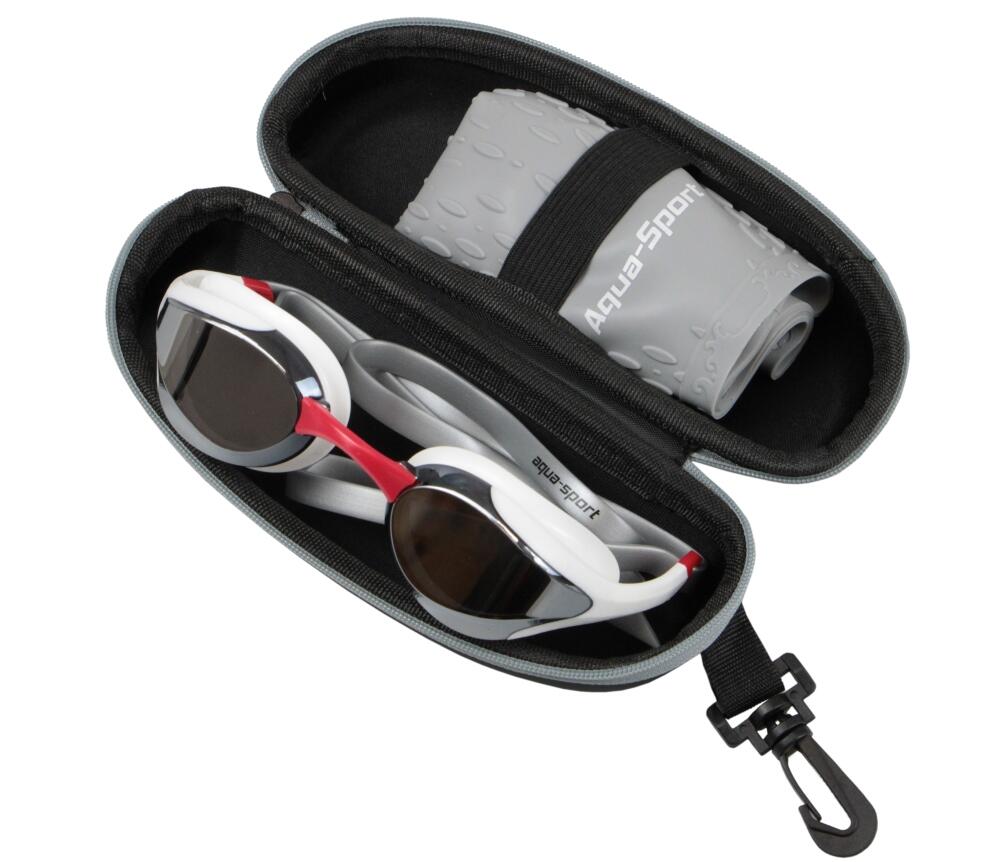Aqua-Sport etui na okularki goggle case black-gray AS5423 2/4