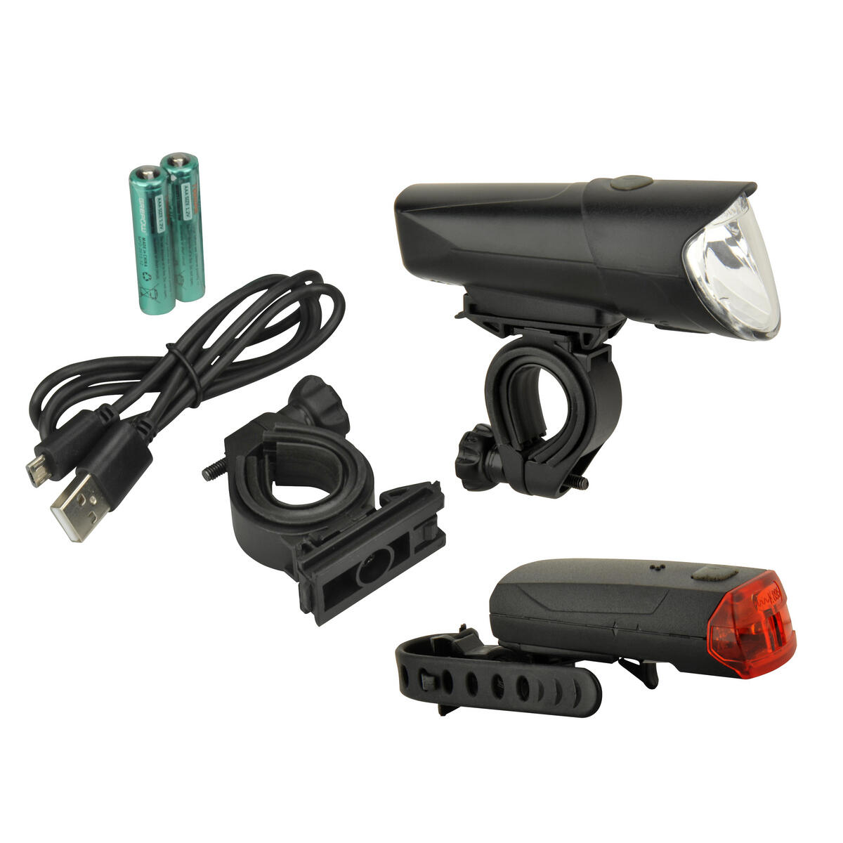 FISCHER LED-Leuchten-Set 40/20/10 Lux 2/5