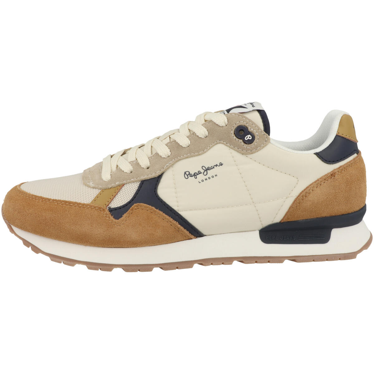 Pepe Jeans - Chaussure De Randonnée Baskets Homme Pepe Jeans Brit Mix M Cui - Baskets - Marron - 44 - Decathlon