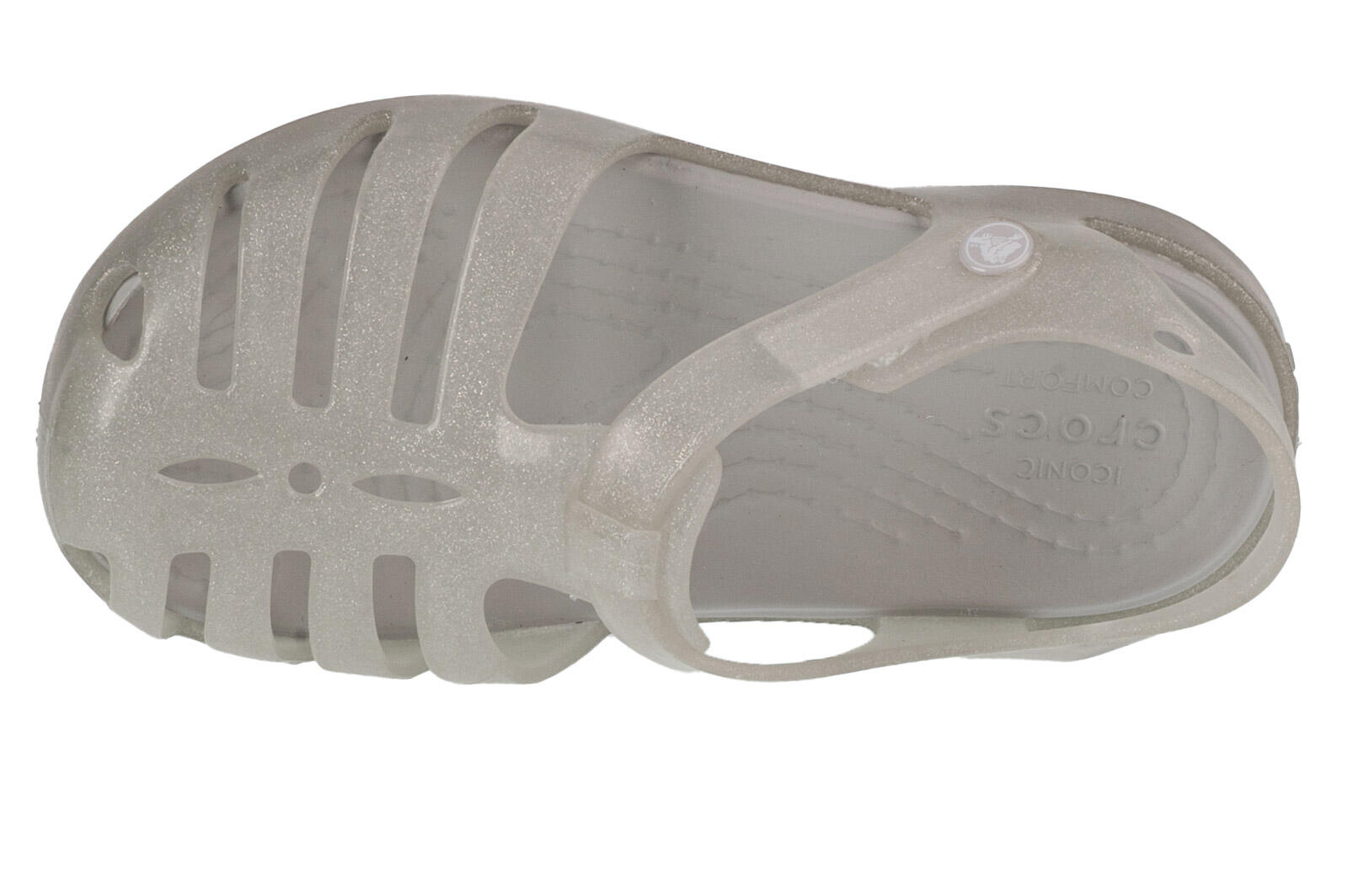 Sandali Ragazzo Crocs Isabella grigio 3/6