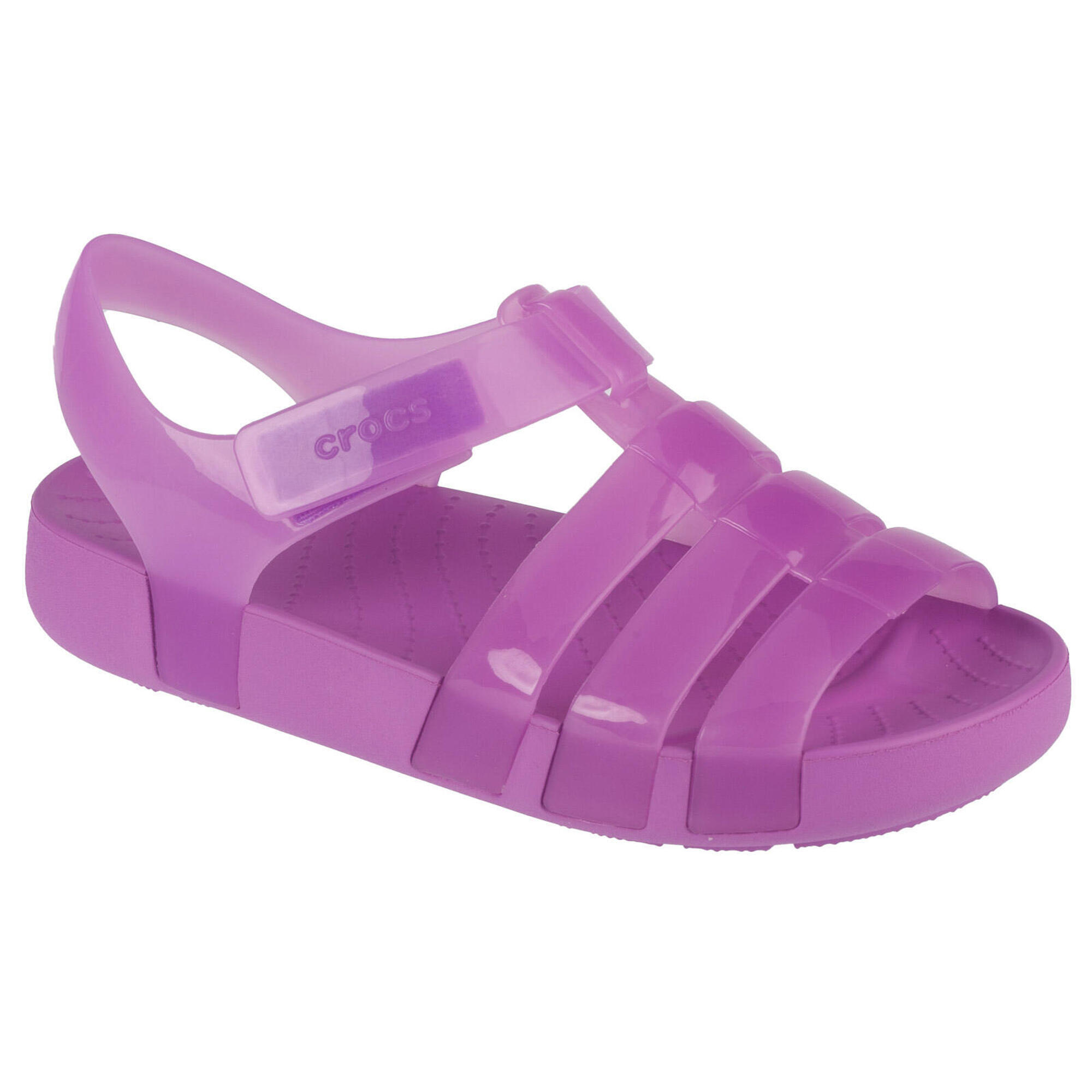Crocs - Des Sandales Pour Filles Crocs Isabella Jelly Kids Sandal - Sandales - Rose - 32/33 - Decathlon