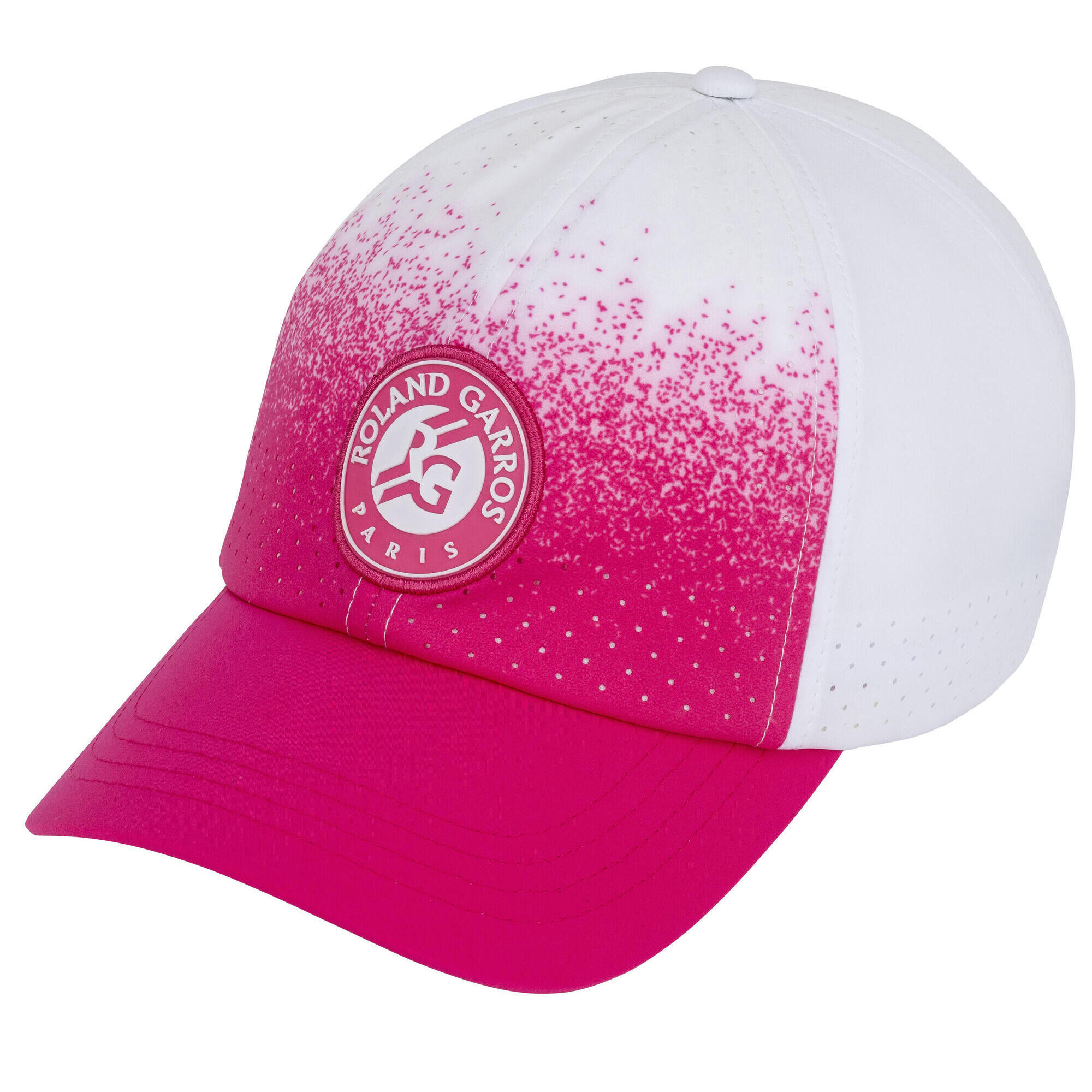 Roland Garros - Casquette Femme Roland Garros - Collection Officielle - Tennis - Casquette - Rose - Taille Unique - Decathlon