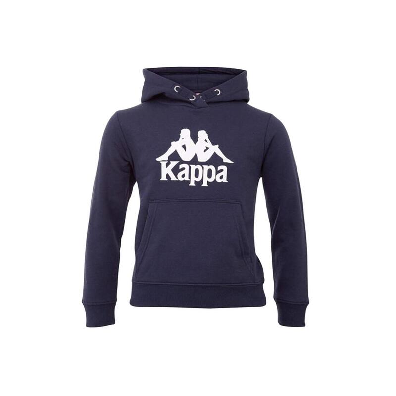Kappa Taino Kids Hoodie, dla chłopca, Fitness, bluzy, Granatowe