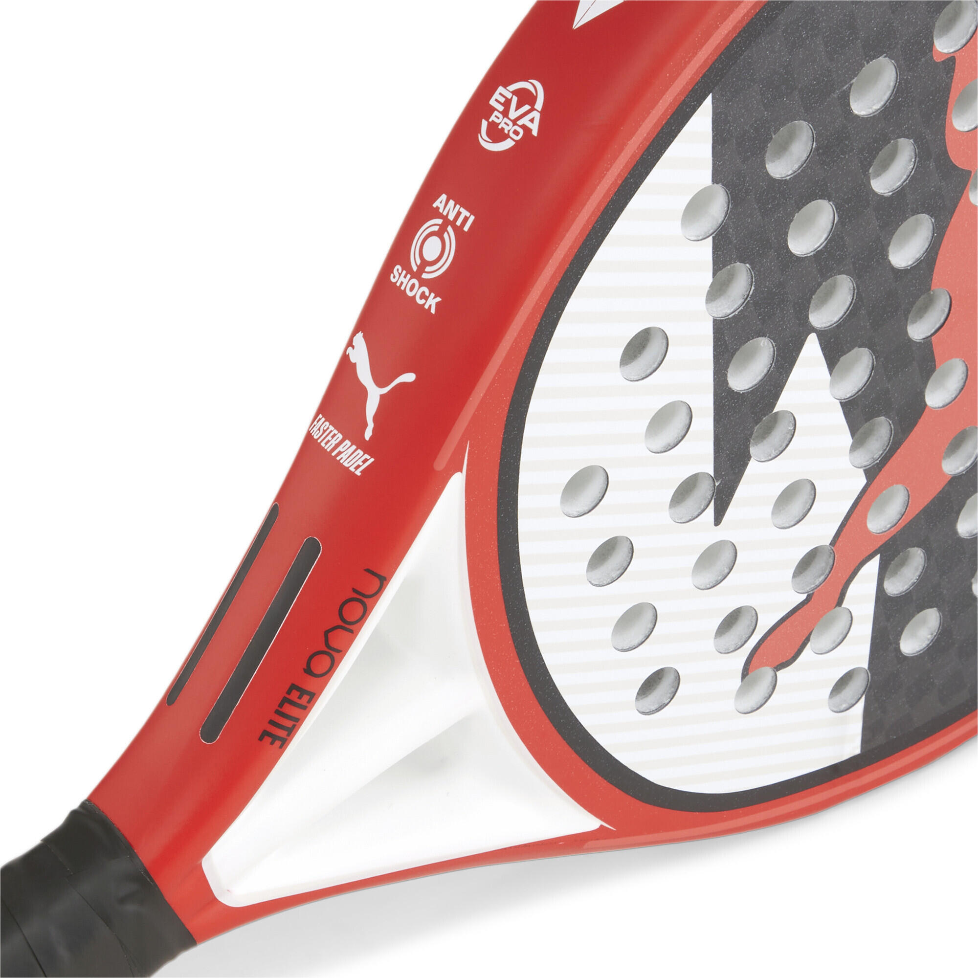NOVA PADEL ELITE CTR PUMA Black White Active Red 3/5