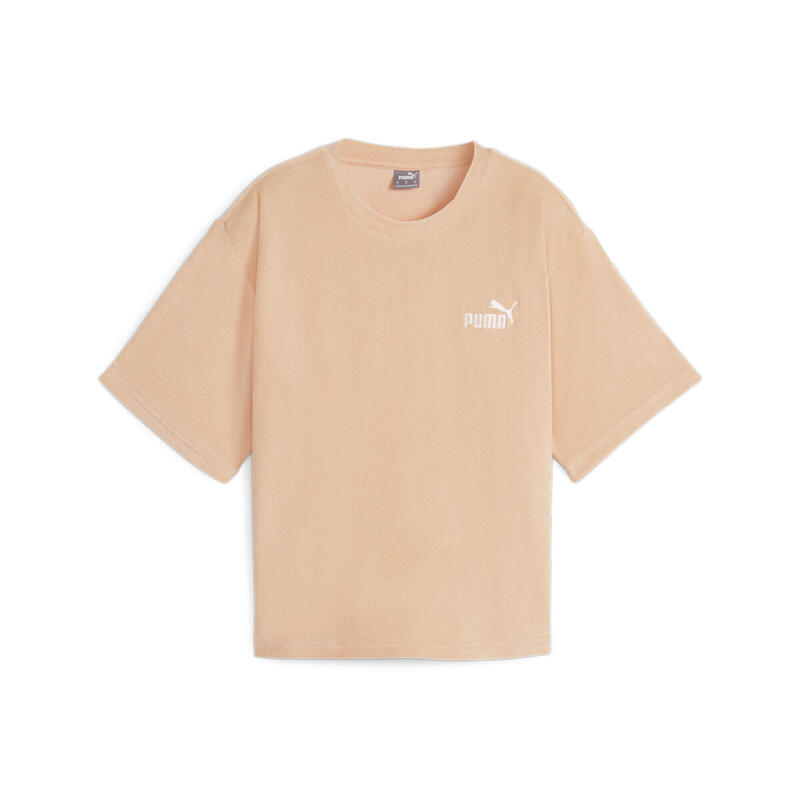 Camiseta de mujer ESS+ PUMA Peach Fizz Orange