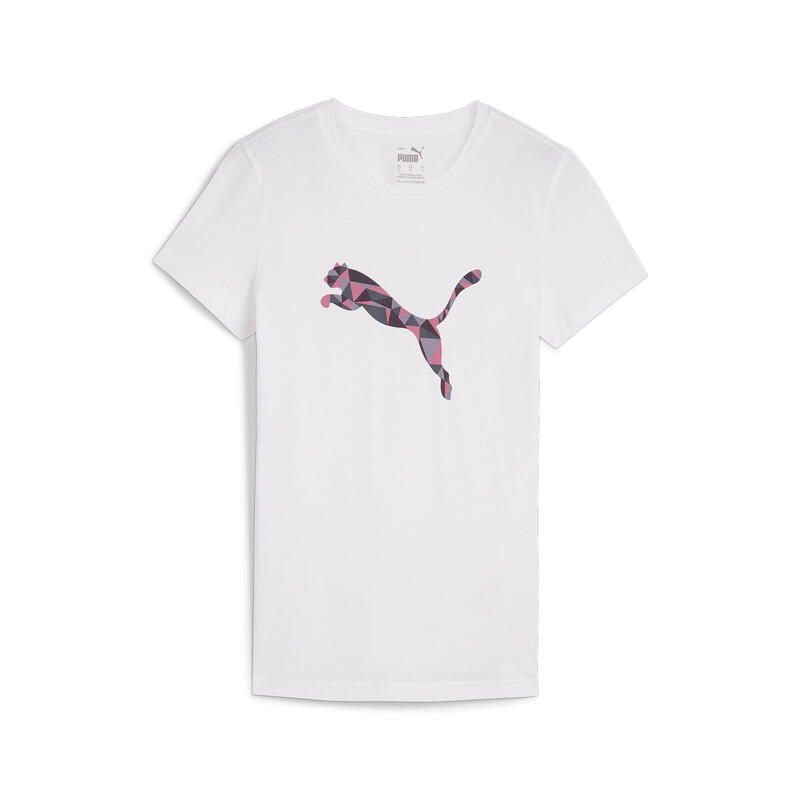 Camiseta GRAPHICS Cat Mujer PUMA White